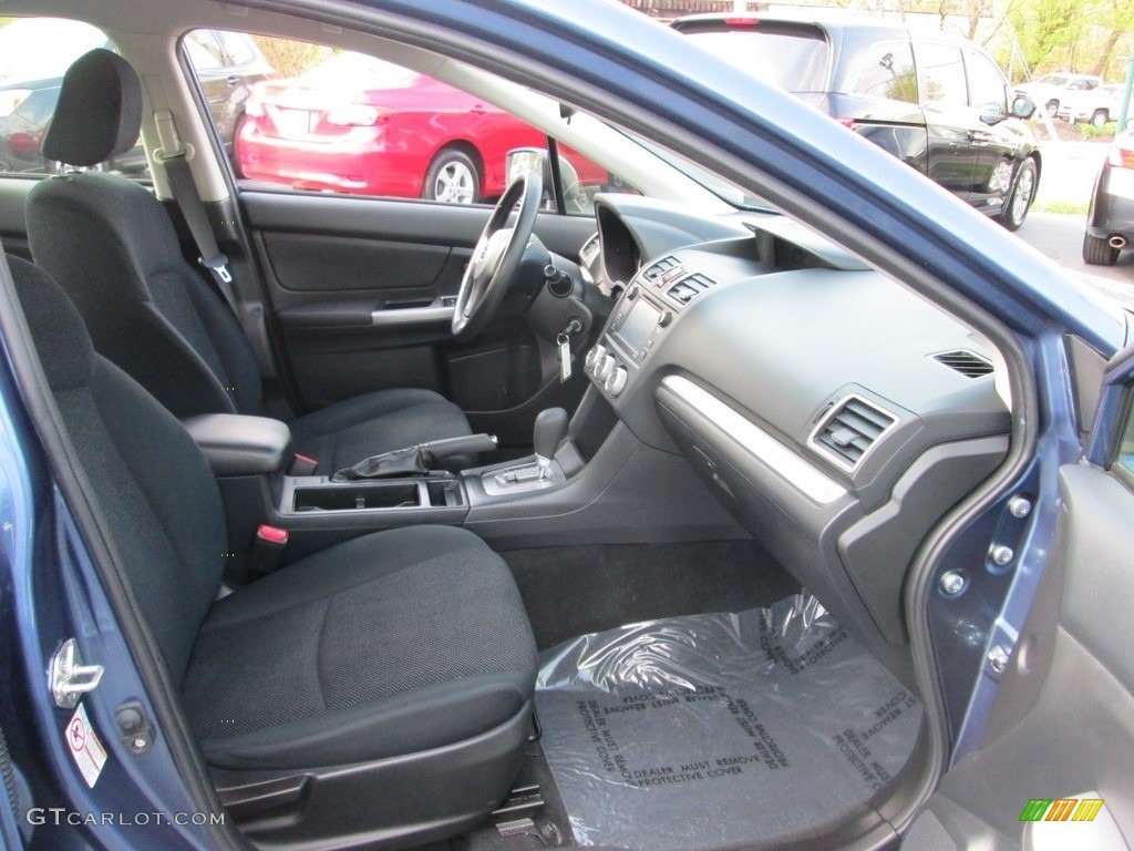2016 Impreza 2.0i 4-door - Quartz Blue Pearl / Black photo #18