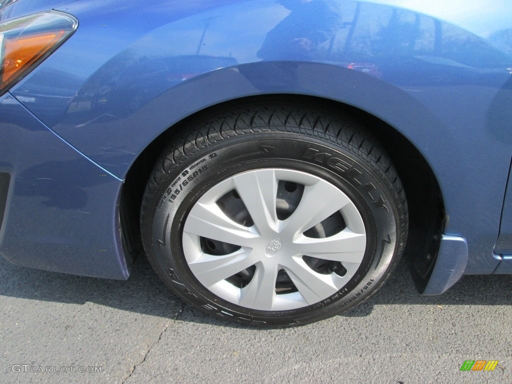 2016 Impreza 2.0i 4-door - Quartz Blue Pearl / Black photo #22