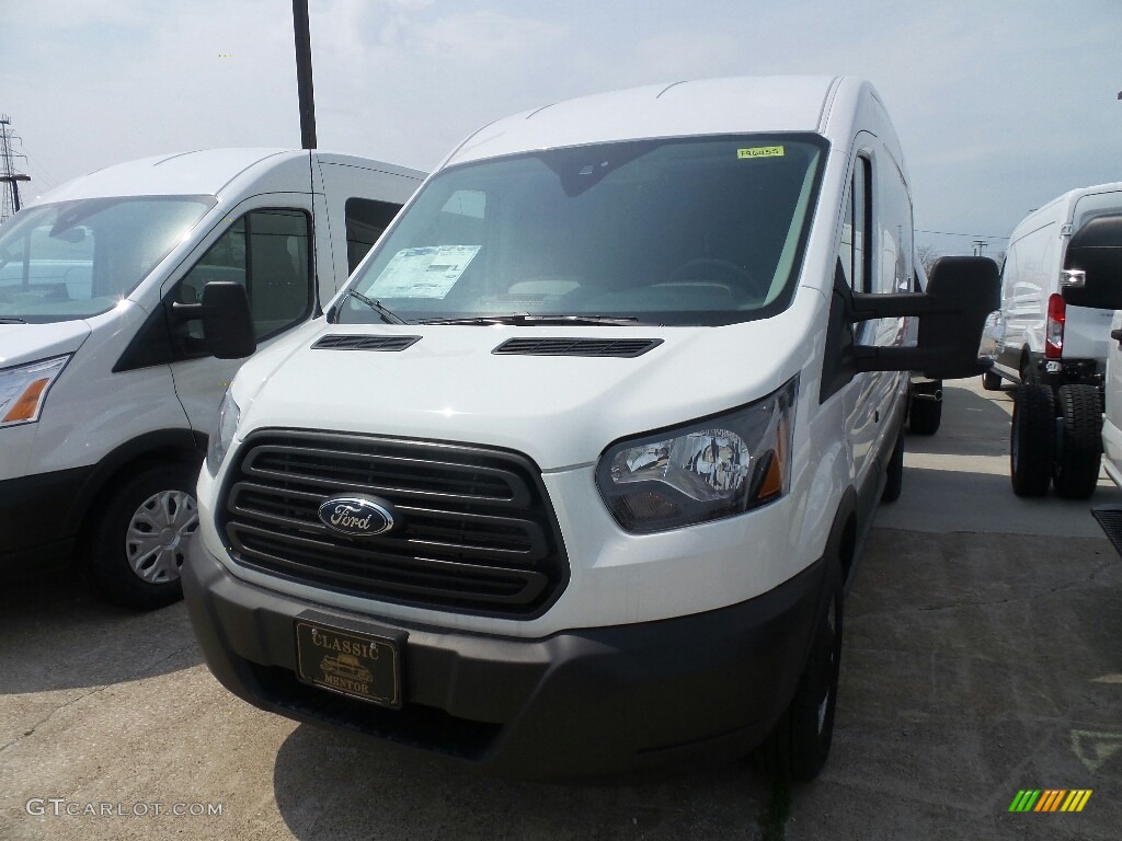 2019 Transit Van 250 MR Long - Oxford White / Charcoal black photo #1
