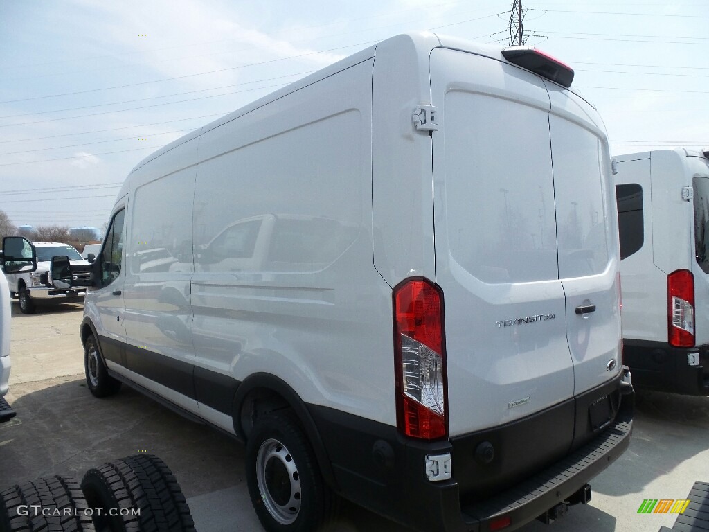 2019 Transit Van 250 MR Long - Oxford White / Charcoal black photo #3