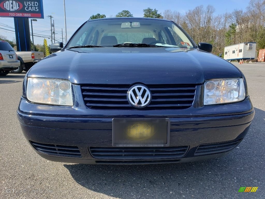 2000 Jetta GLS Sedan - Atlantic Blue Pearl / Beige photo #2