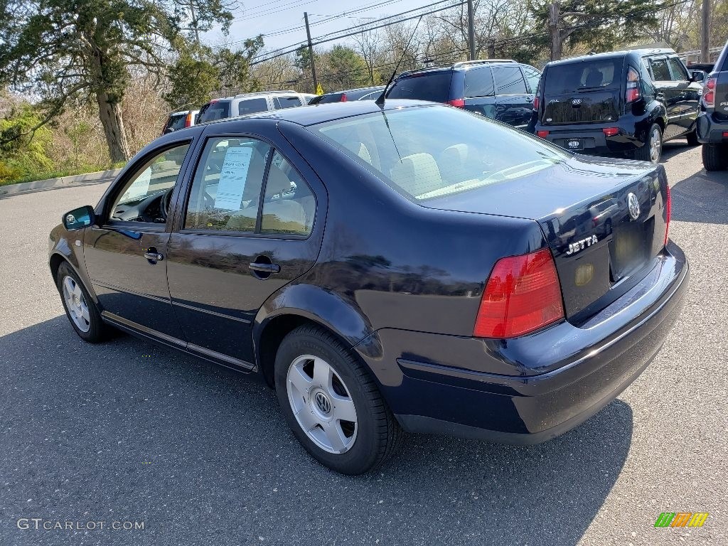 2000 Jetta GLS Sedan - Atlantic Blue Pearl / Beige photo #5
