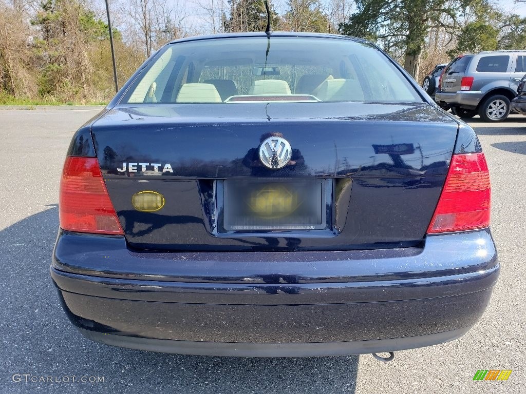 2000 Jetta GLS Sedan - Atlantic Blue Pearl / Beige photo #6
