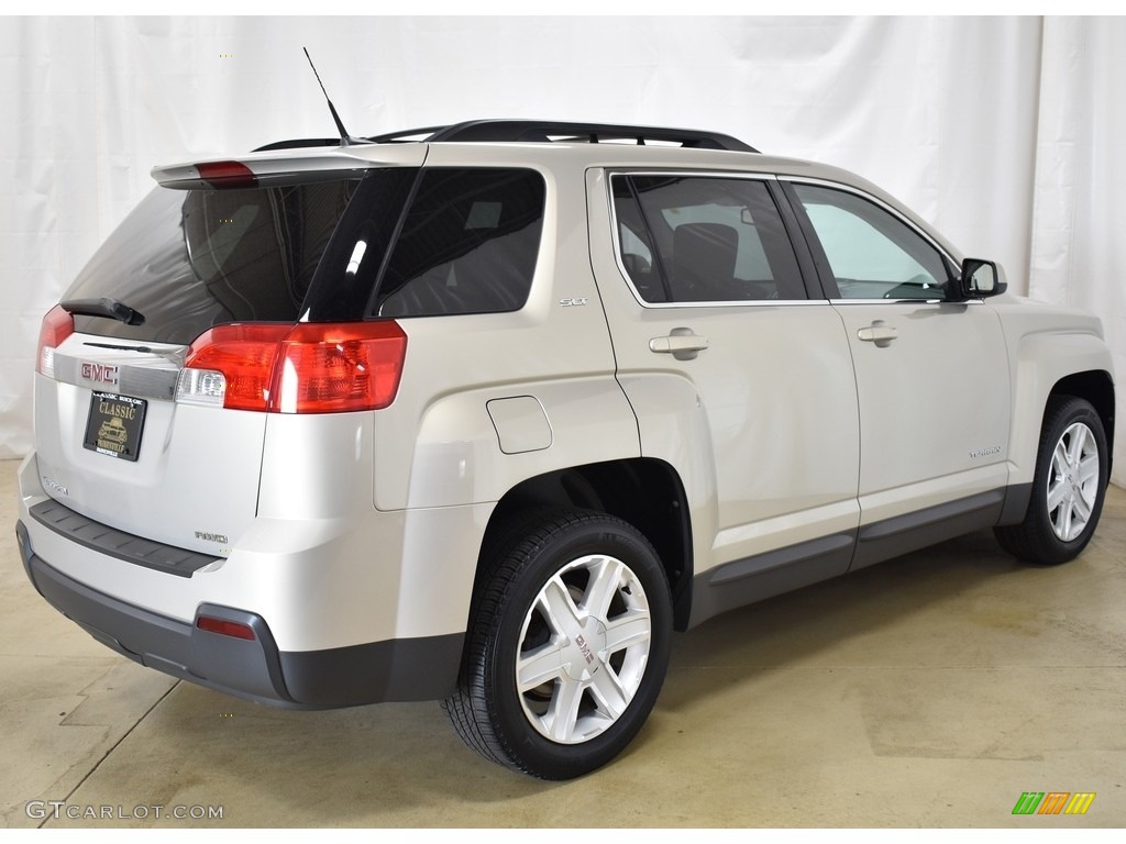 2011 Terrain SLT AWD - Gold Mist Metallic / Jet Black photo #2