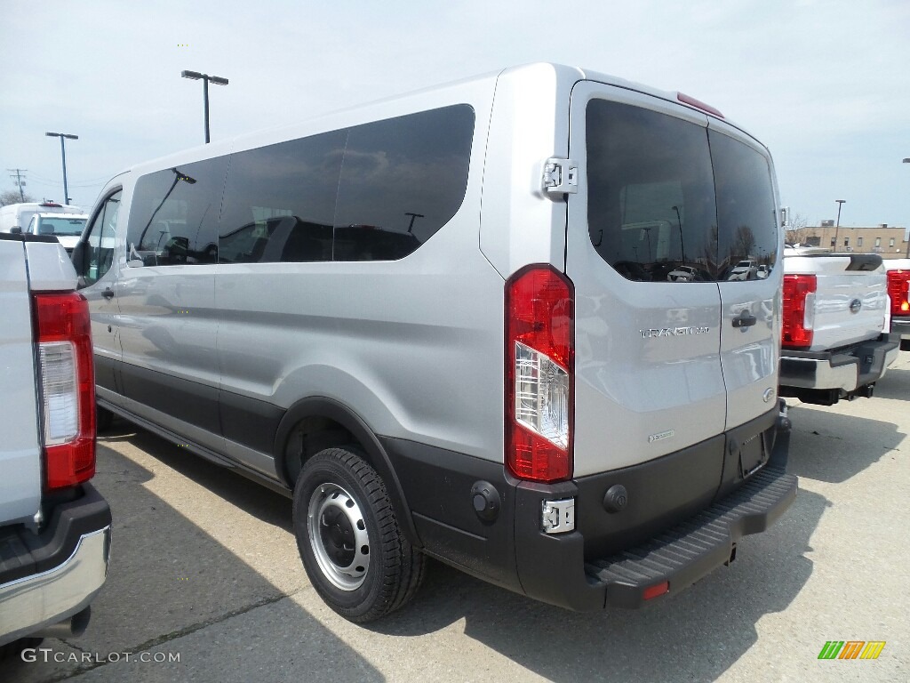 2019 Transit Passenger Wagon XL 350 LR Long - Ingot Silver / Pewter photo #3