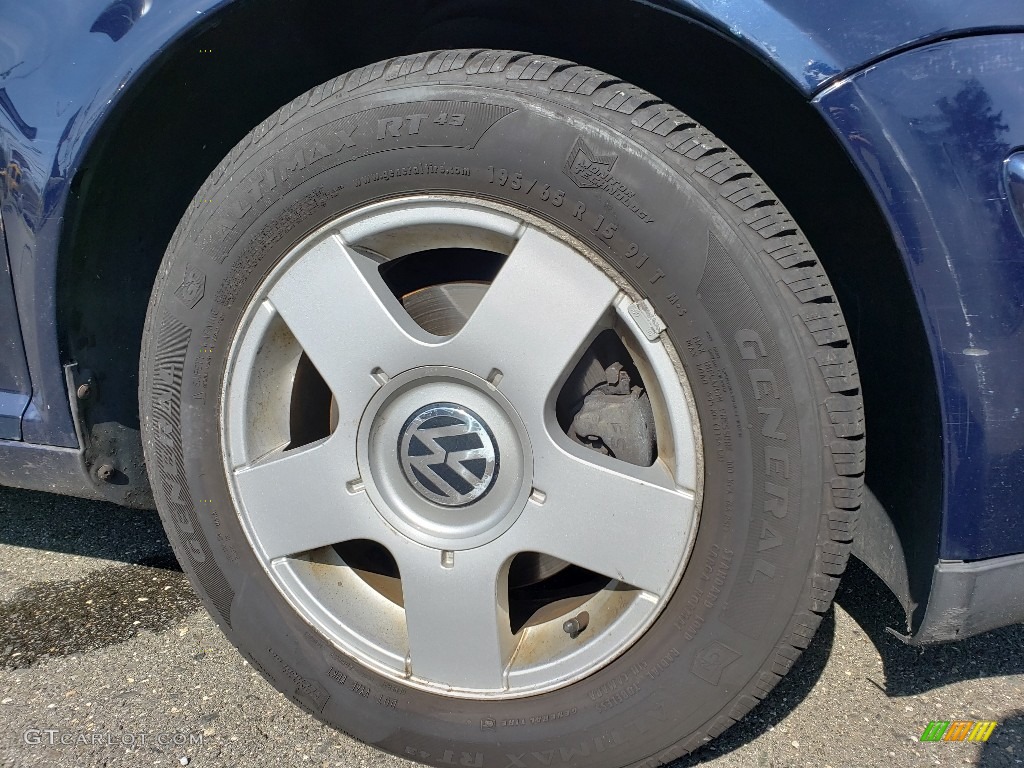 2000 Jetta GLS Sedan - Atlantic Blue Pearl / Beige photo #9