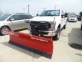 Oxford White - F250 Super Duty XL Regular Cab 4x4 Plow Truck Photo No. 1