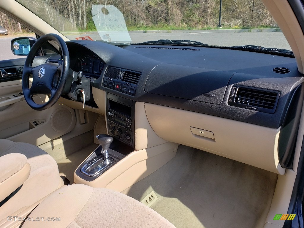 2000 Jetta GLS Sedan - Atlantic Blue Pearl / Beige photo #11