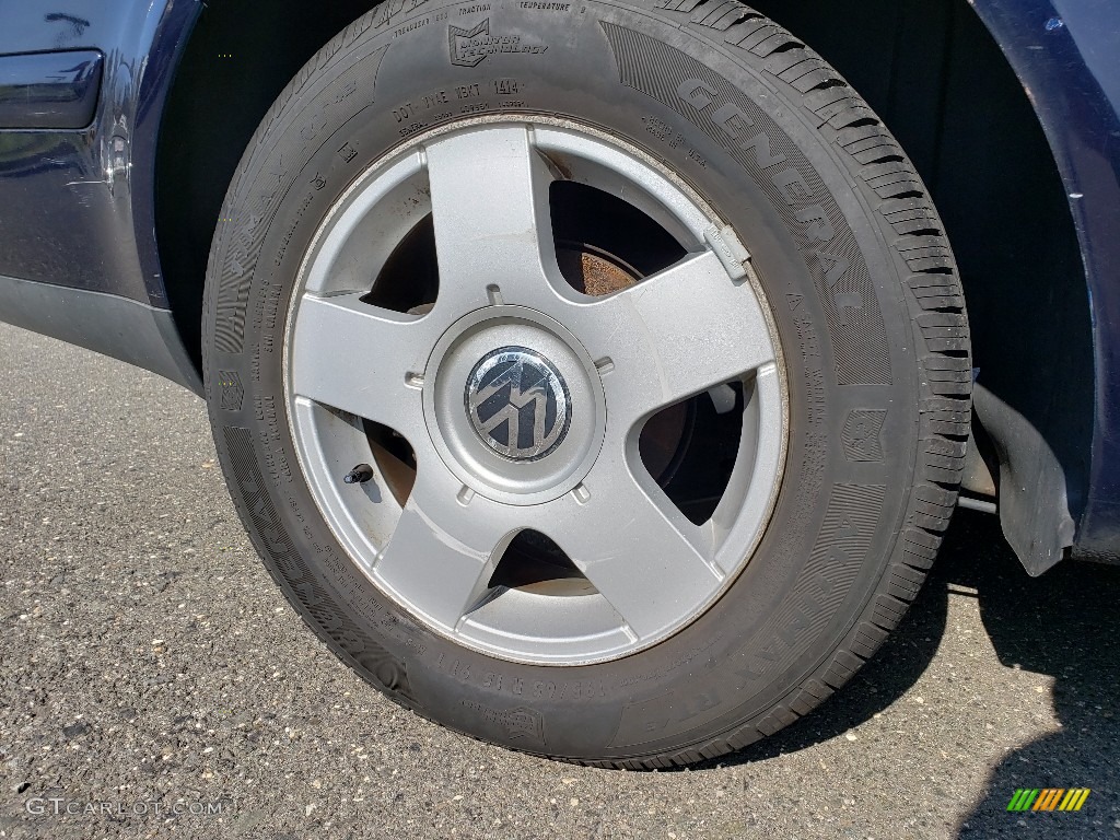 2000 Jetta GLS Sedan - Atlantic Blue Pearl / Beige photo #15