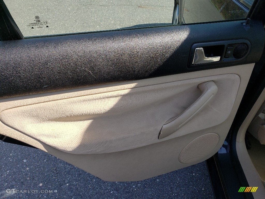 2000 Jetta GLS Sedan - Atlantic Blue Pearl / Beige photo #17