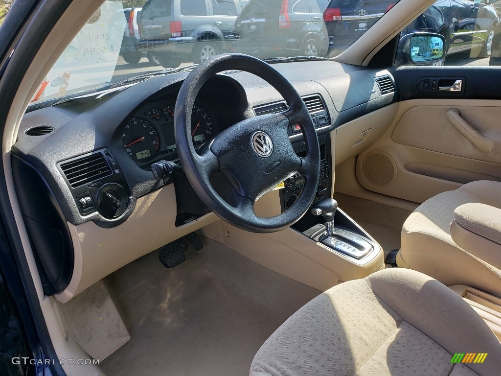 2000 Jetta GLS Sedan - Atlantic Blue Pearl / Beige photo #24