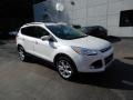 White Platinum Metallic Tri-Coat 2015 Ford Escape Titanium 4WD