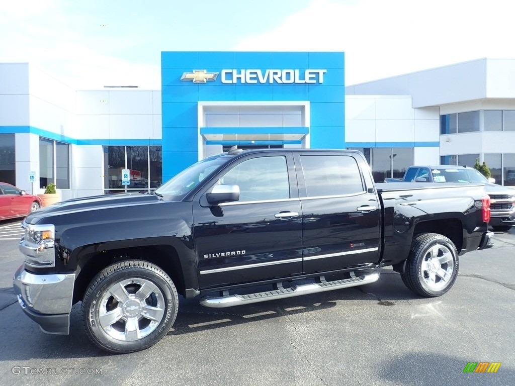 Black Chevrolet Silverado 1500