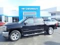 2016 Black Chevrolet Silverado 1500 LTZ Crew Cab 4x4  photo #1