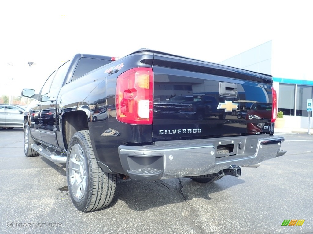 2016 Silverado 1500 LTZ Crew Cab 4x4 - Black / Cocoa/Dune photo #5