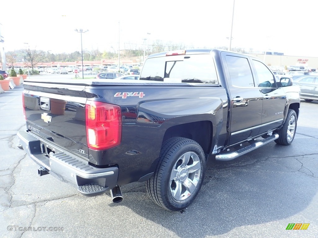 2016 Silverado 1500 LTZ Crew Cab 4x4 - Black / Cocoa/Dune photo #8