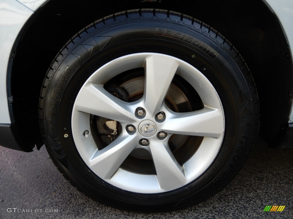 2010 RX 350 AWD - Cerulean Blue Metallic / Light Gray/Espresso Birds-Eye Maple photo #18