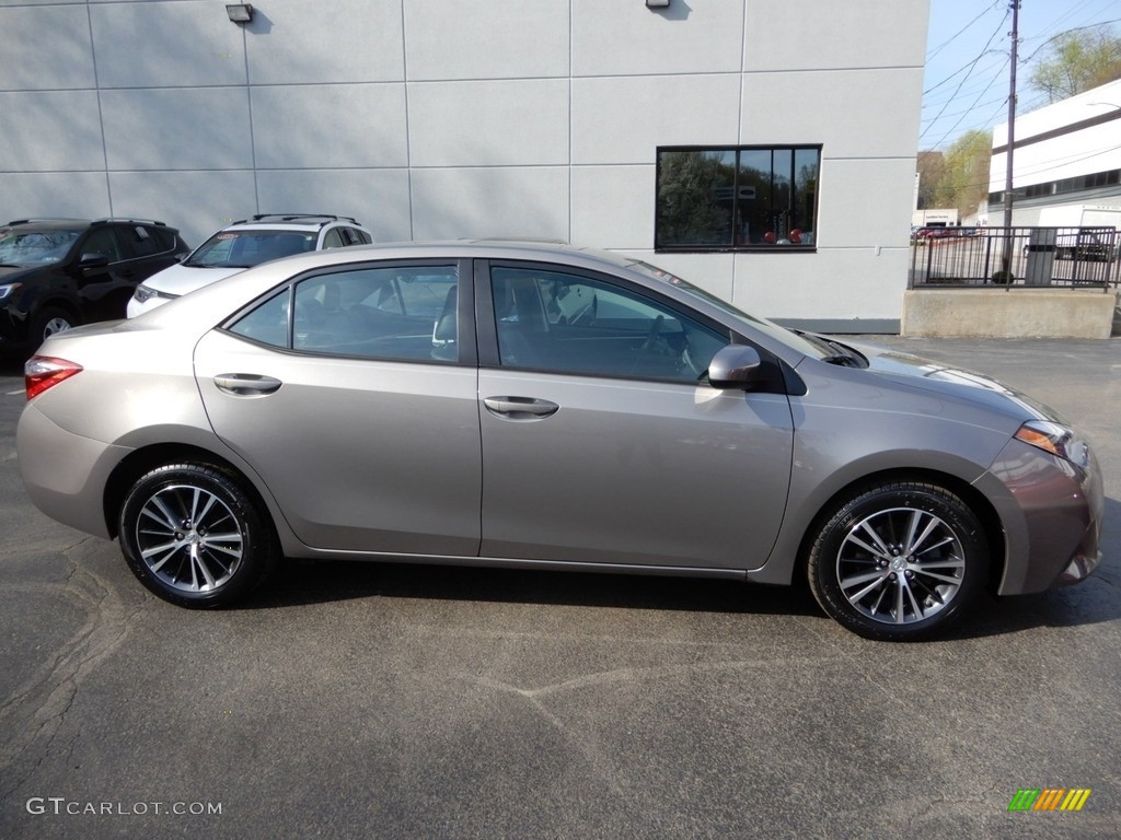 2016 Corolla LE - Brown Sugar Metallic / Black photo #2