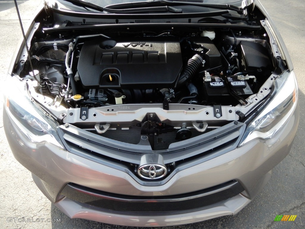 2016 Corolla LE - Brown Sugar Metallic / Black photo #11