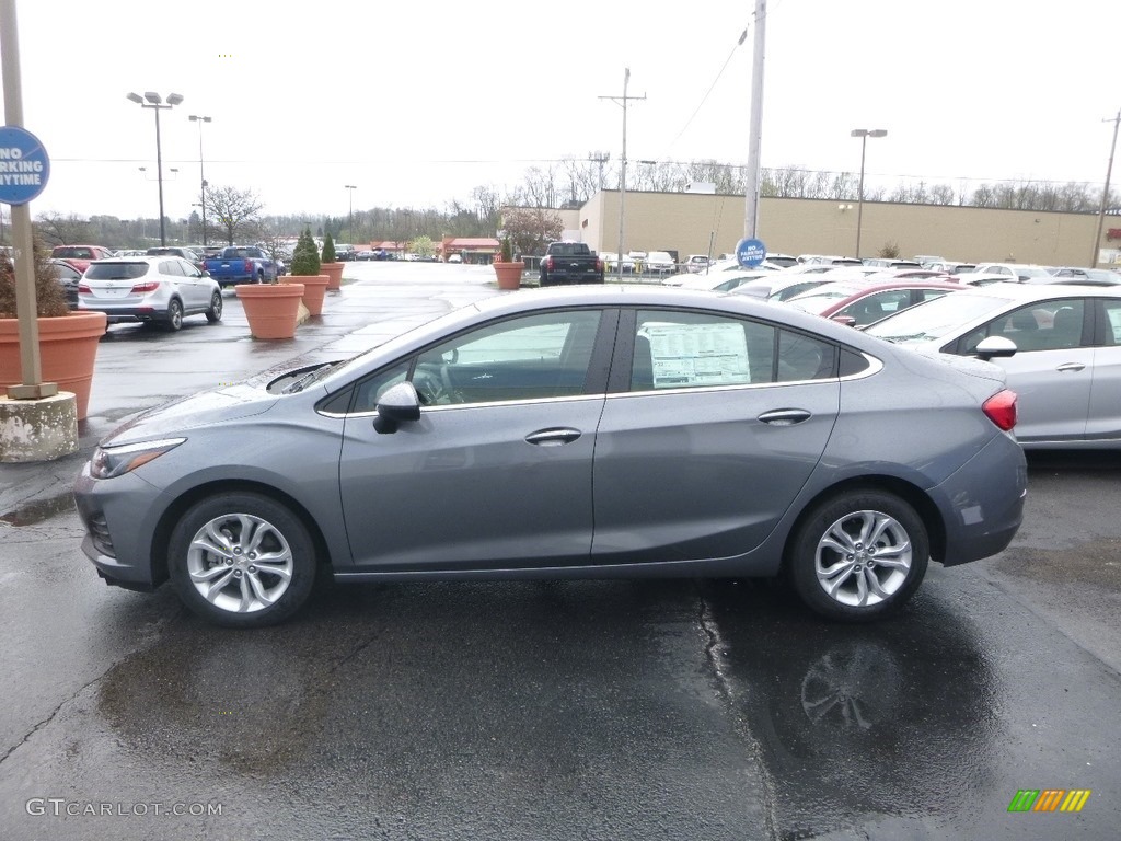 2019 Cruze LT - Satin Steel Gray Metallic / Jet Black/­Galvanized photo #2