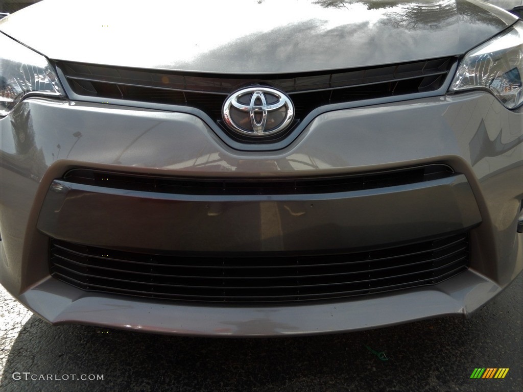 2016 Corolla LE - Brown Sugar Metallic / Black photo #13