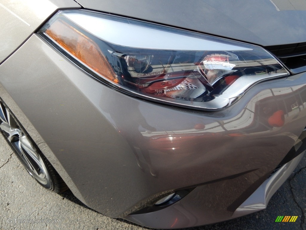 2016 Corolla LE - Brown Sugar Metallic / Black photo #14