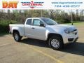 2019 Silver Ice Metallic Chevrolet Colorado WT Extended Cab 4x4  photo #1