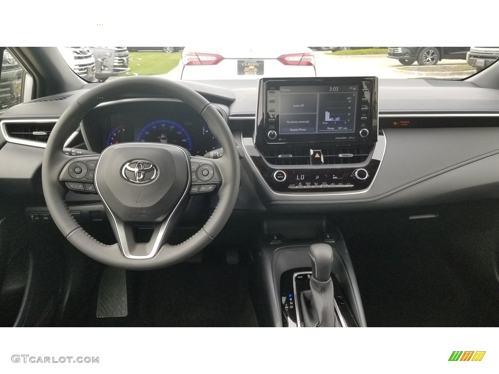 2020 Toyota Corolla XSE Black Dashboard Photo #132946583