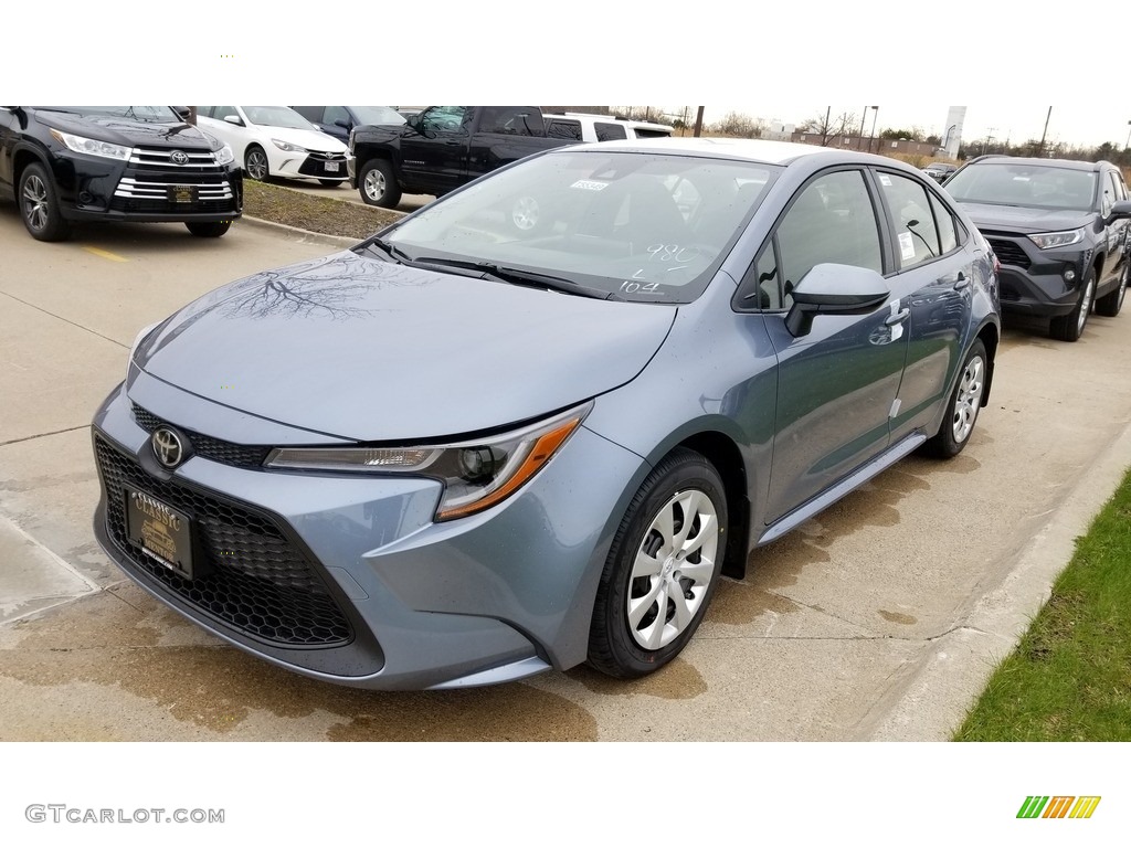 2020 Celestite Gray Metallic Toyota Corolla LE 132937514 GTCarLot
