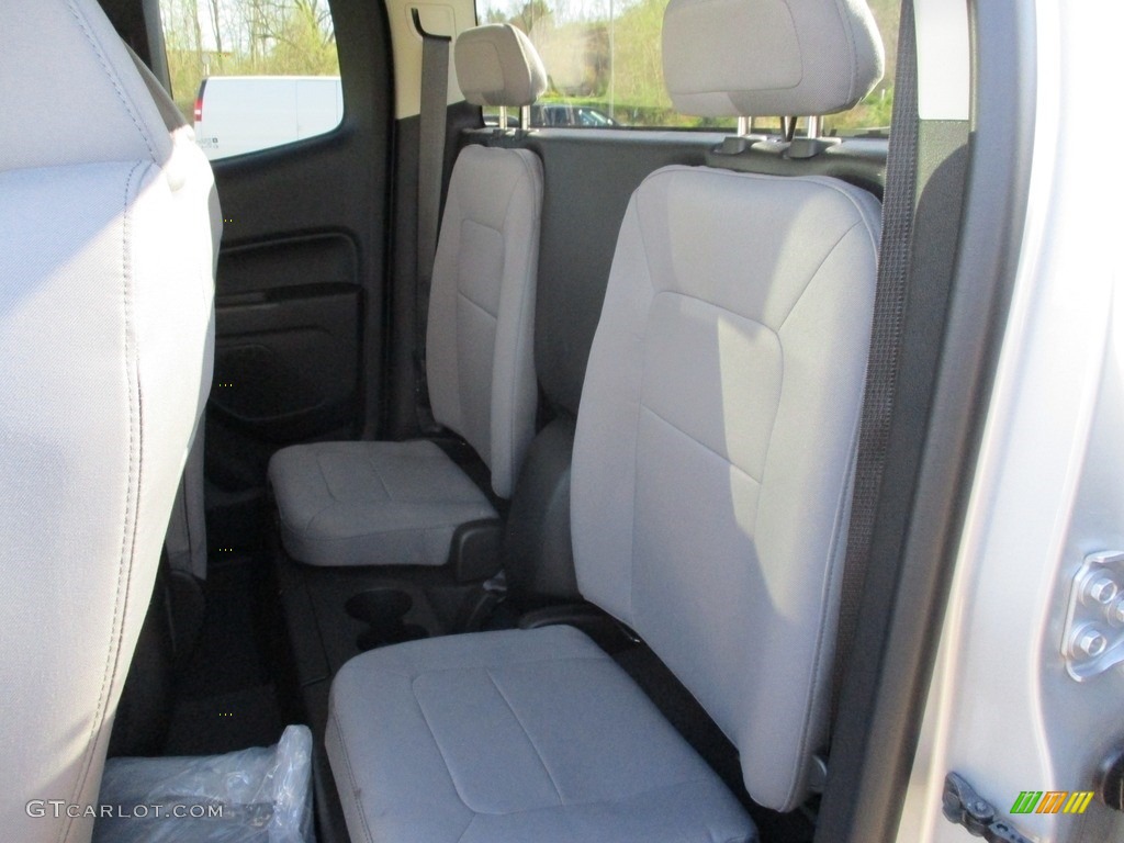 Jet Black/Dark Ash Interior 2019 Chevrolet Colorado WT Extended Cab 4x4 Photo #132946703