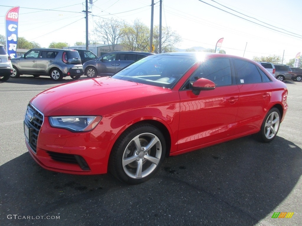 2015 A3 1.8 Premium - Brilliant Red / Black photo #3