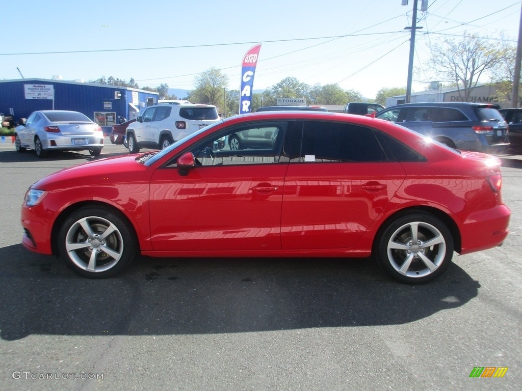 2015 A3 1.8 Premium - Brilliant Red / Black photo #4