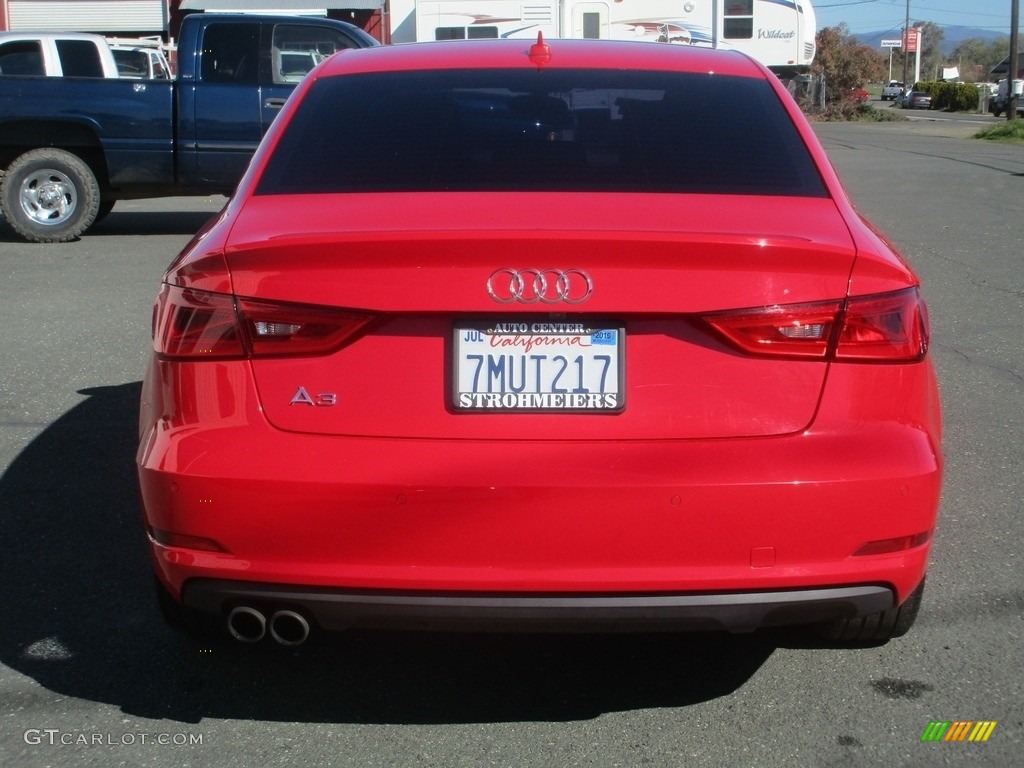 2015 A3 1.8 Premium - Brilliant Red / Black photo #6