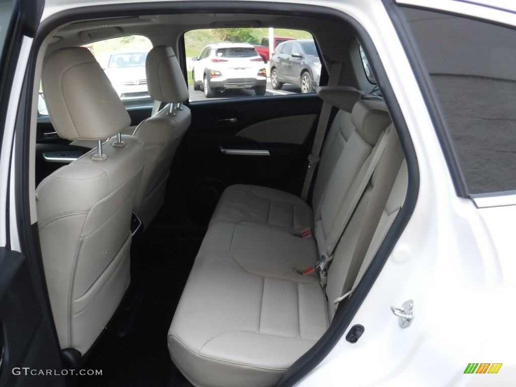 2016 CR-V Touring AWD - White Diamond Pearl / Beige photo #26