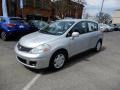 2008 Brilliant Silver Nissan Versa 1.8 S Hatchback  photo #3