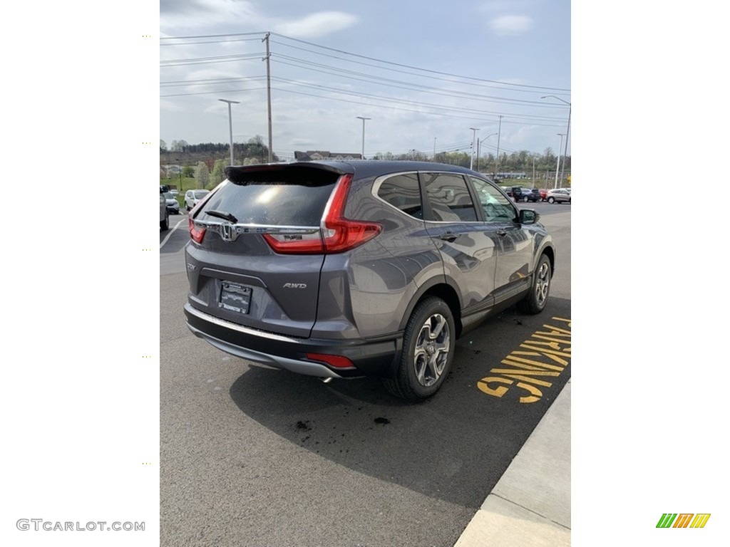 2019 CR-V EX-L AWD - Modern Steel Metallic / Gray photo #5