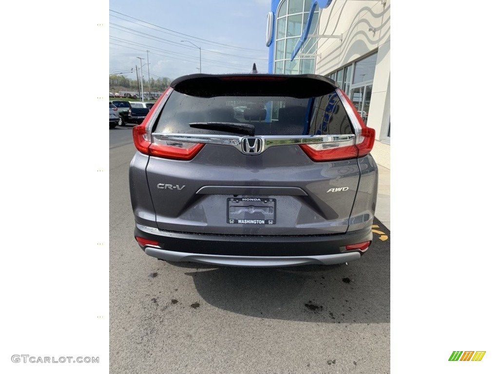 2019 CR-V EX-L AWD - Modern Steel Metallic / Gray photo #6