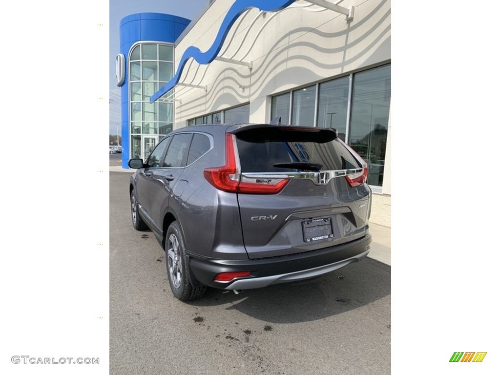 2019 CR-V EX-L AWD - Modern Steel Metallic / Gray photo #7