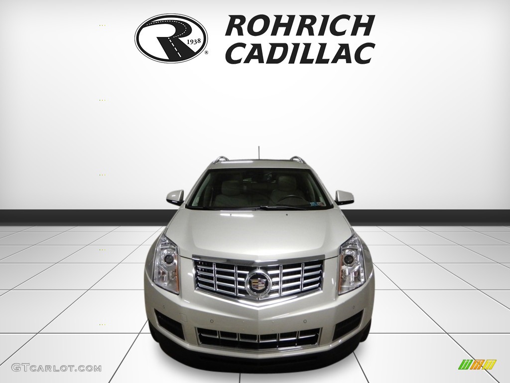 2016 SRX Luxury AWD - Silver Coast Metallic / Shale/Brownstone photo #8