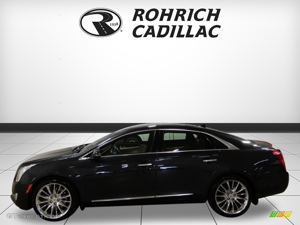 2013 XTS Platinum AWD - Graphite Metallic / Jet Black/Light Wheat Opus Full Leather photo #2