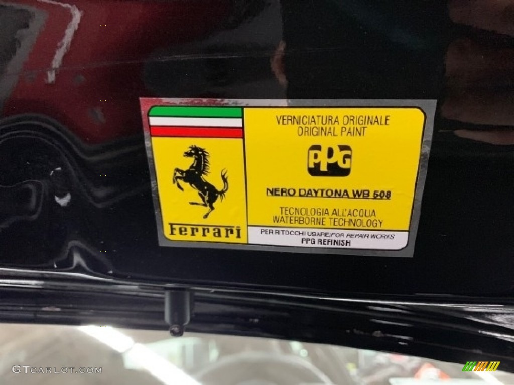 2018 GTC4Lusso Color Code 508 for Bianco Italia Photo #132953507