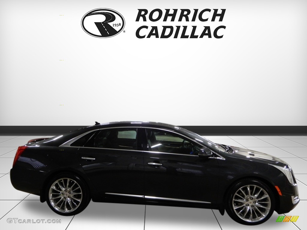 2013 XTS Platinum AWD - Graphite Metallic / Jet Black/Light Wheat Opus Full Leather photo #6