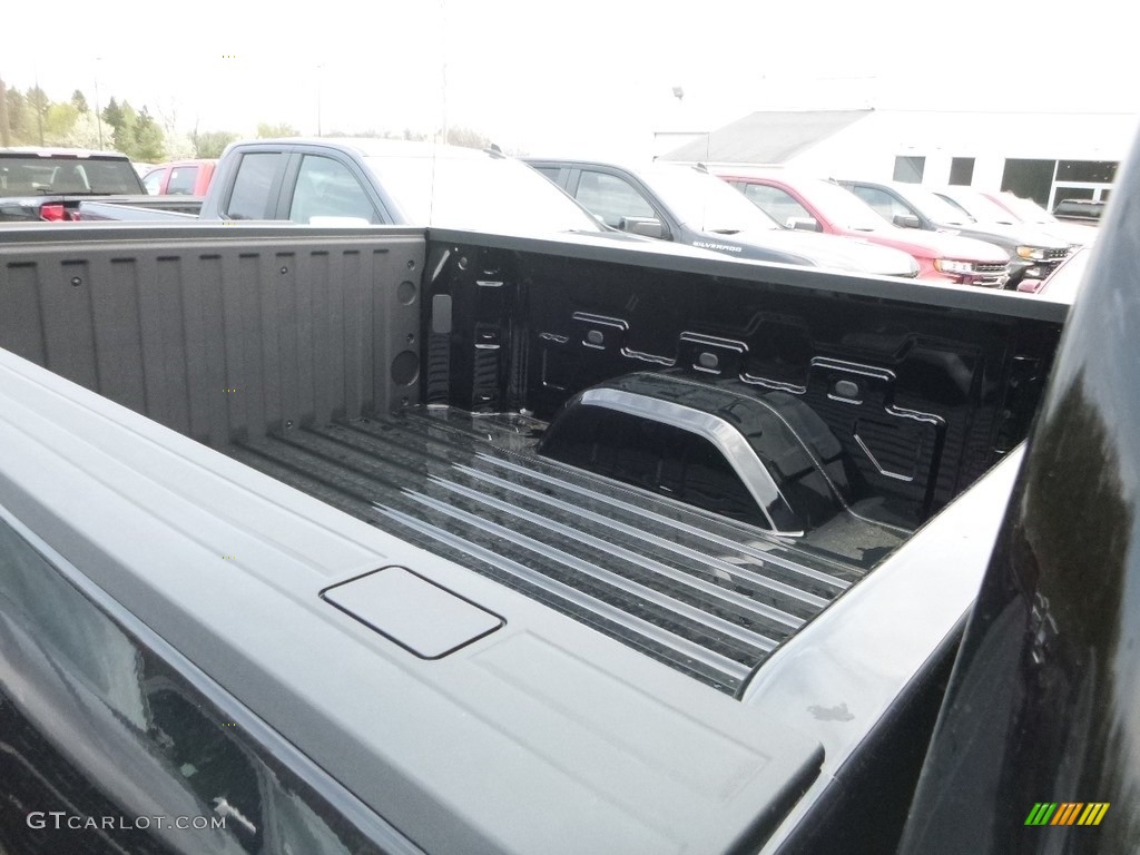 2019 Silverado 1500 Custom Z71 Trail Boss Double Cab 4WD - Black / Jet Black photo #12