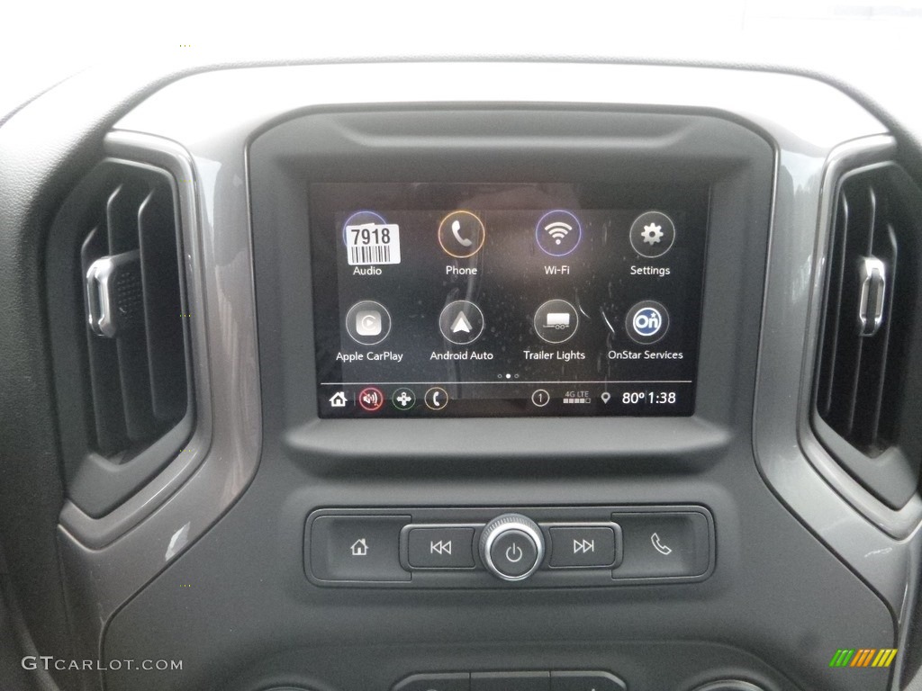 2019 Silverado 1500 Custom Z71 Trail Boss Double Cab 4WD - Black / Jet Black photo #16
