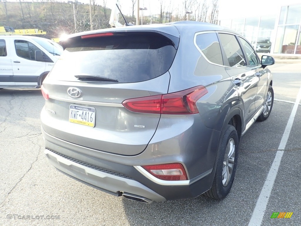 2019 Santa Fe SE AWD - Machine Gray / Black photo #4