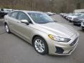 2019 White Gold Ford Fusion Hybrid SE  photo #3