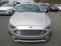 2019 White Gold Ford Fusion Hybrid SE  photo #4