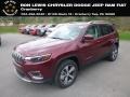 2019 Velvet Red Pearl Jeep Cherokee Limited 4x4  photo #1