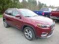 2019 Velvet Red Pearl Jeep Cherokee Limited 4x4  photo #7