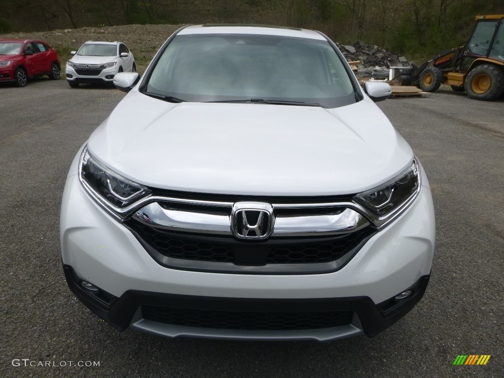 2019 CR-V EX-L AWD - Platinum White Pearl / Ivory photo #6